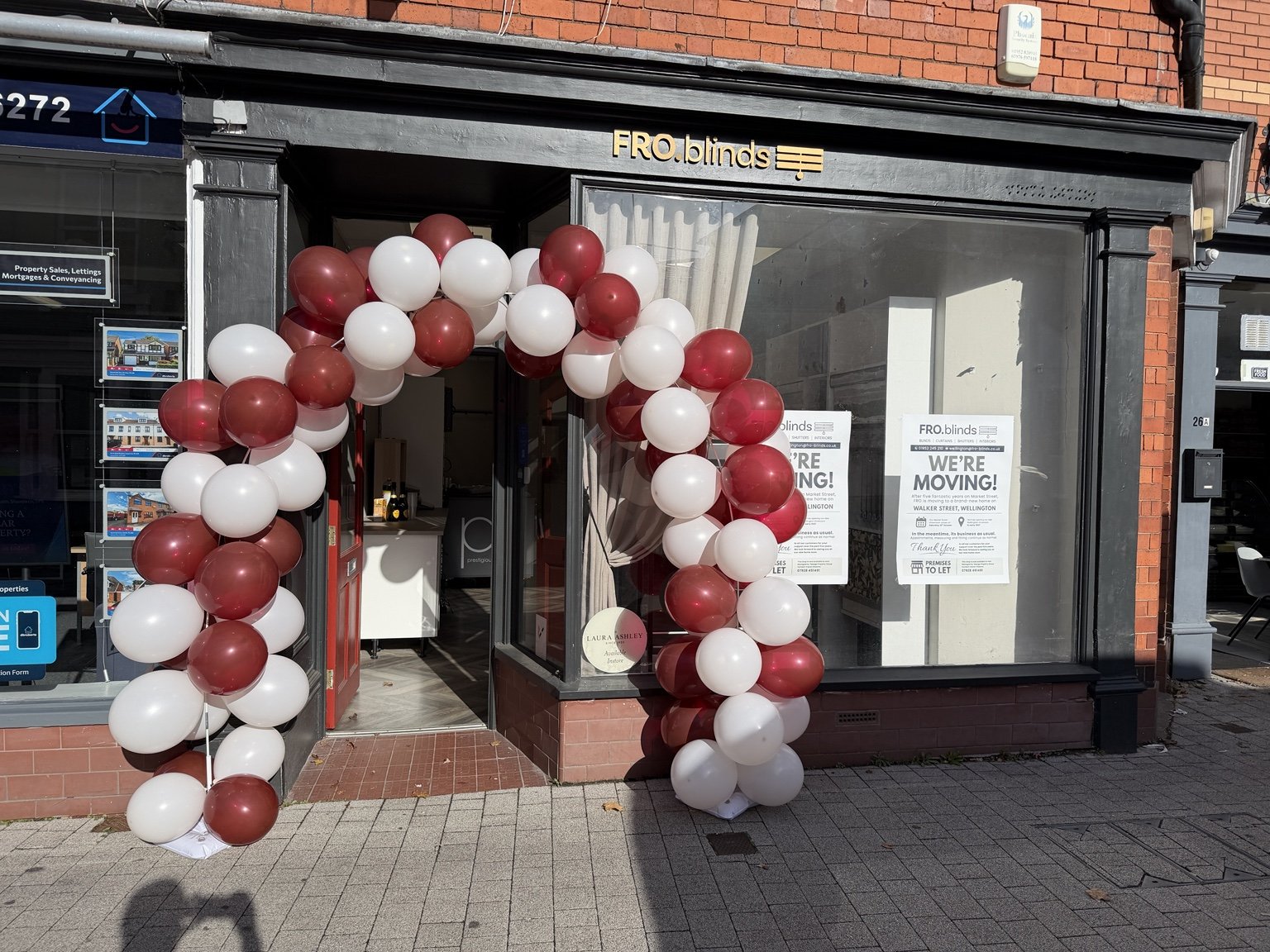 The last day at the Market Street showroom