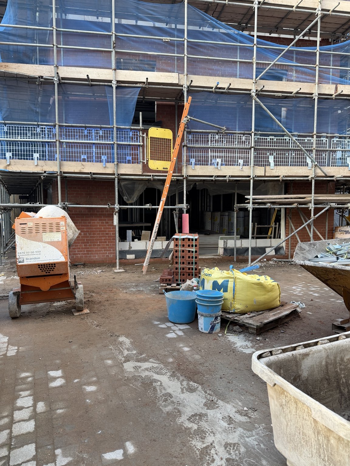 2 Walker Street under construction